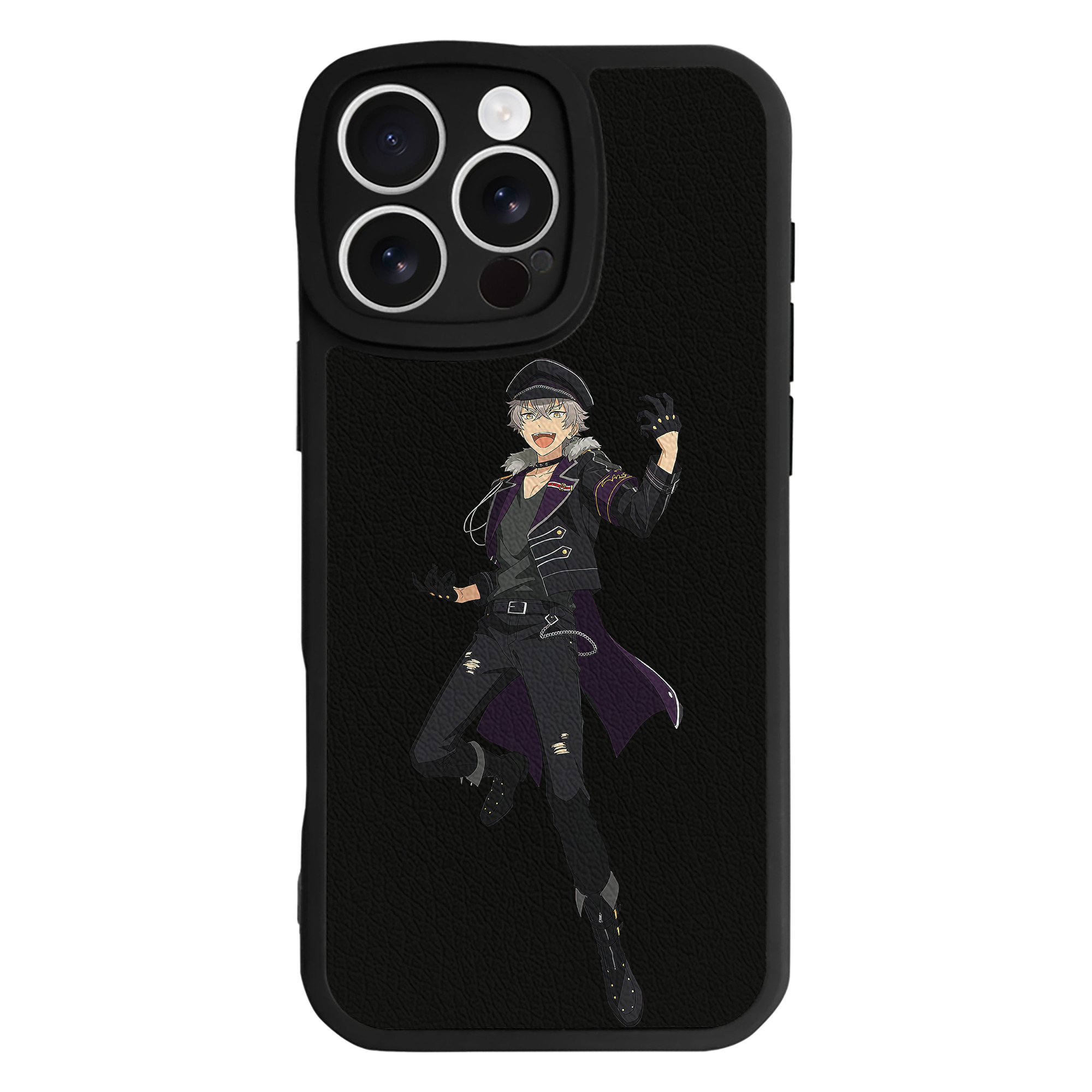 （画像用） あんさんぶるスターズ! Ensemble Stars 【iPhone 16シリーズ対応】シリコンスマホケース（レザー調） 材質：シリコン